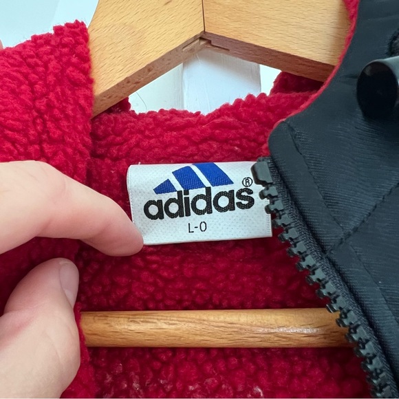 hooded adidas long track jacket - Picture 6 of 6